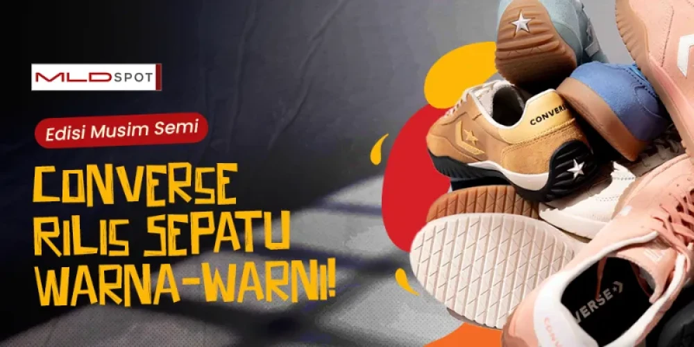 Sambut Musim Semi, Sepatu Converse Rilis 6 Warna Kece!